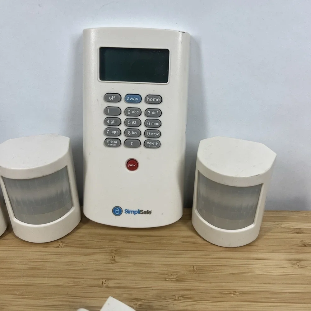 SimpliSafe BS2000 1st Generation Home Security System Keypad Sensors Lot